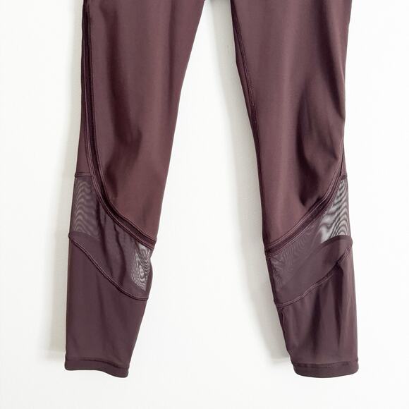 LULULEMON Fresh In Mesh High Rise Tights Leggings Pelt 6 - Picture 6 of 11